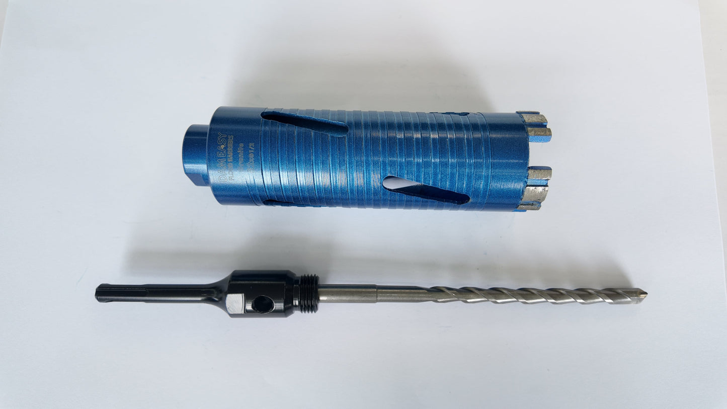Dam Easy Diamond Core Holesaw for Extension Pole Installation - Dam Easy