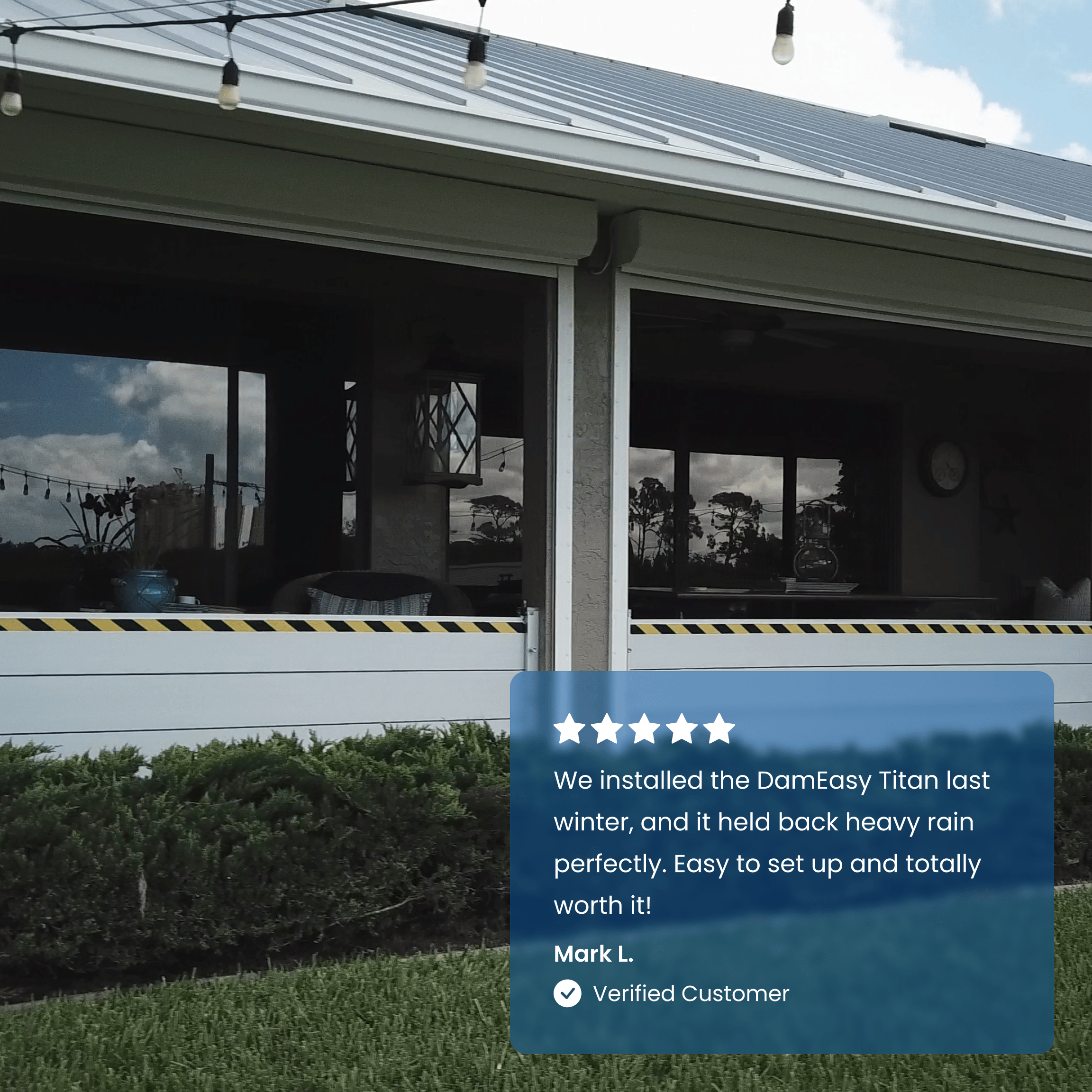 DamEasy Titan Aluminium Flood Barrier System